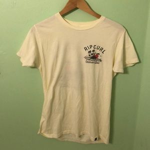 Light Yellow RipCurl T-Shirt